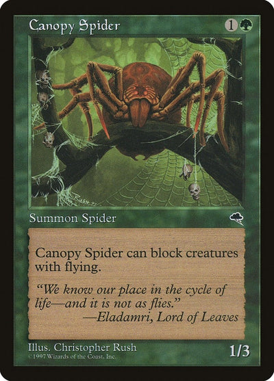 Canopy Spider (217) (Tempest)