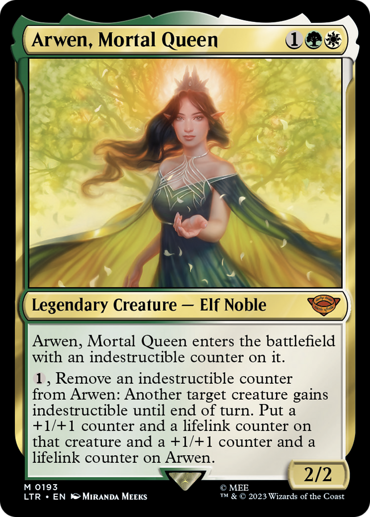 Arwen, Mortal Queen (193) (Universes Beyond: The Lord of the Rings: Tales of Middle-earth)