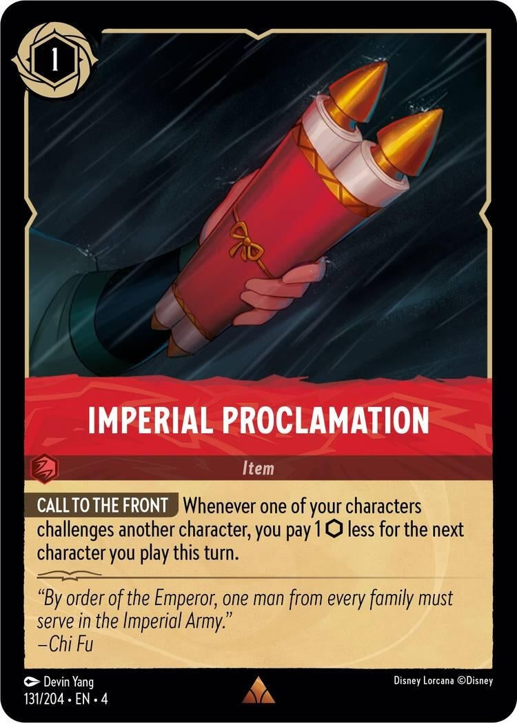 Imperial Proclamation (131/204) (Ursula's Return)