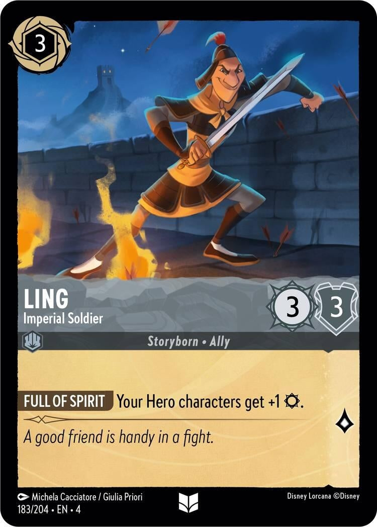 Ling - Imperial Soldier (183/204) (Ursula's Return)