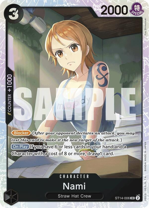 Image for Nami (ST14-006) (Starter Deck 14: 3D2Y) - One Piece Card Game