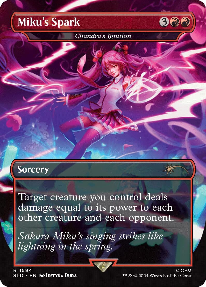 Miku's Spark - Chandra's Ignition (1594) (Secret Lair Drop Series)