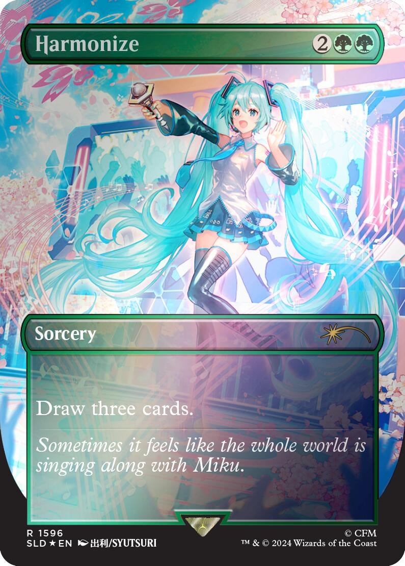 Harmonize (Rainbow Foil) (1596) (Secret Lair Drop Series)