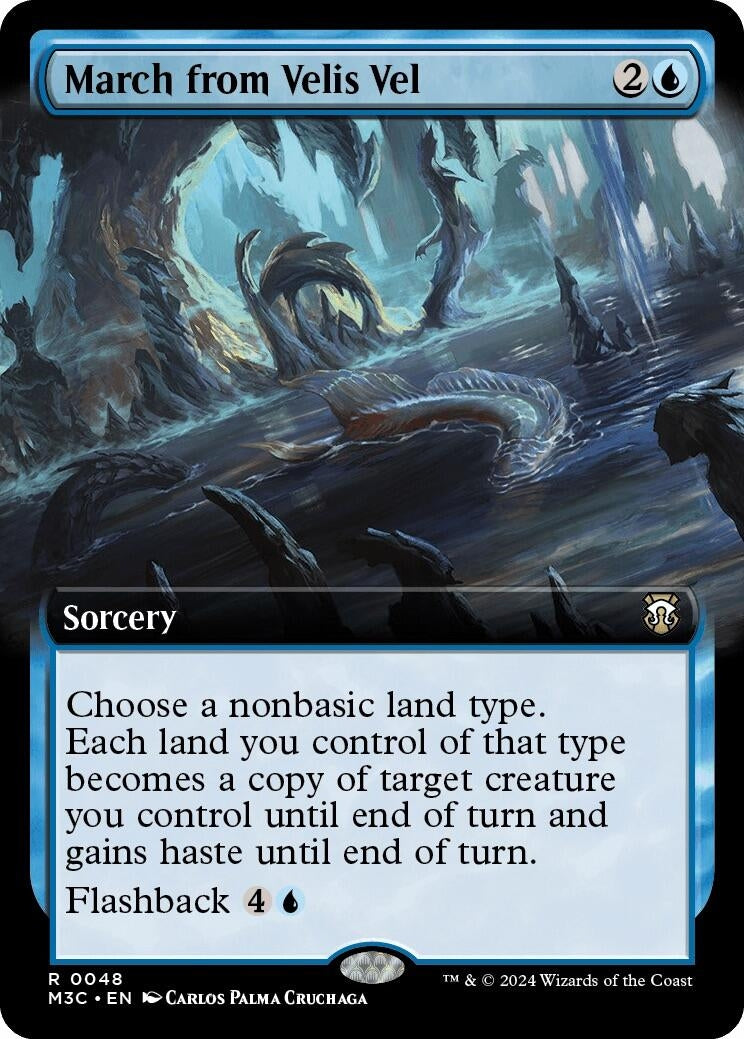 March from Velis Vel (Extended Art) (48) (Commander: Modern Horizons 3)