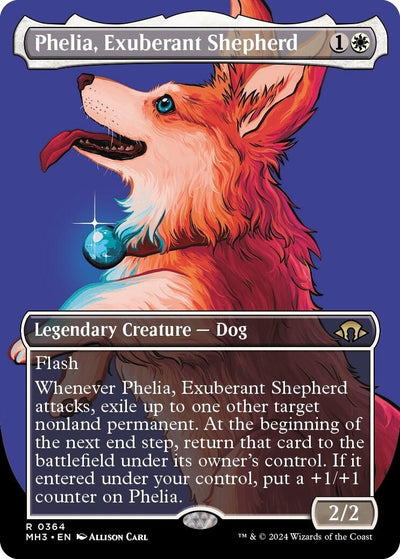 Phelia, Exuberant Shepherd (Borderless) (364) (Modern Horizons 3) (MH3)