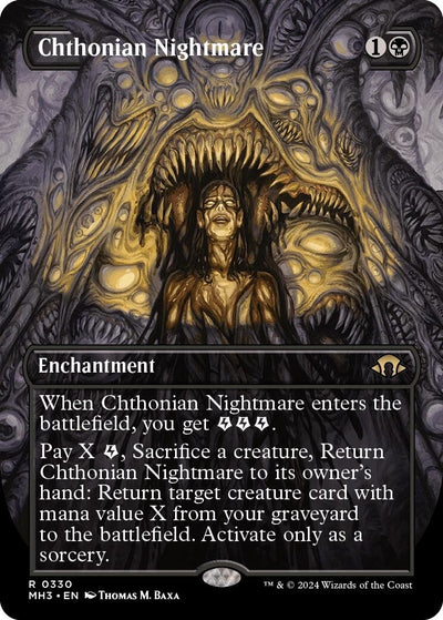 Chthonian Nightmare (Borderless) (330) (Modern Horizons 3)