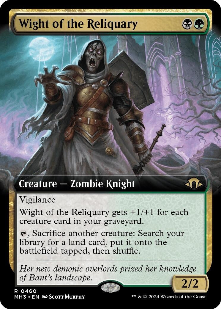 Wight of the Reliquary (Extended Art) (460) (Modern Horizons 3)