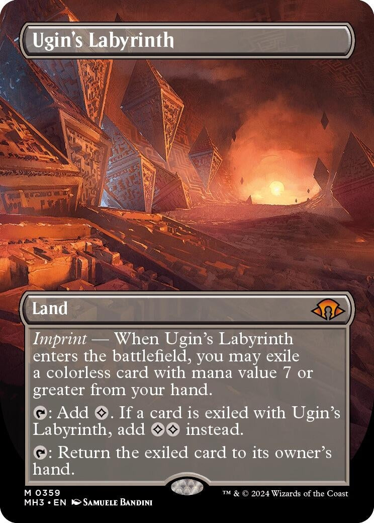 Image for Ugin's Labyrinth (Borderless) (359) - Magic: The Gathering