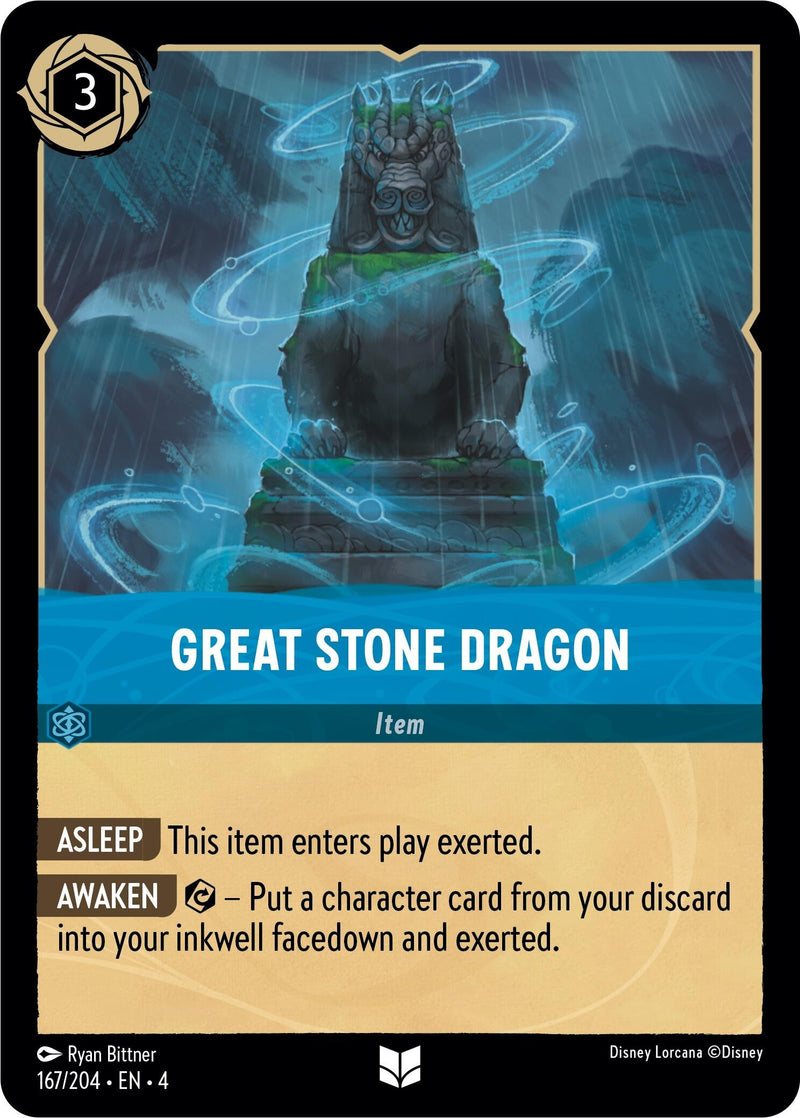 Great Stone Dragon (167/204) (Ursula's Return)