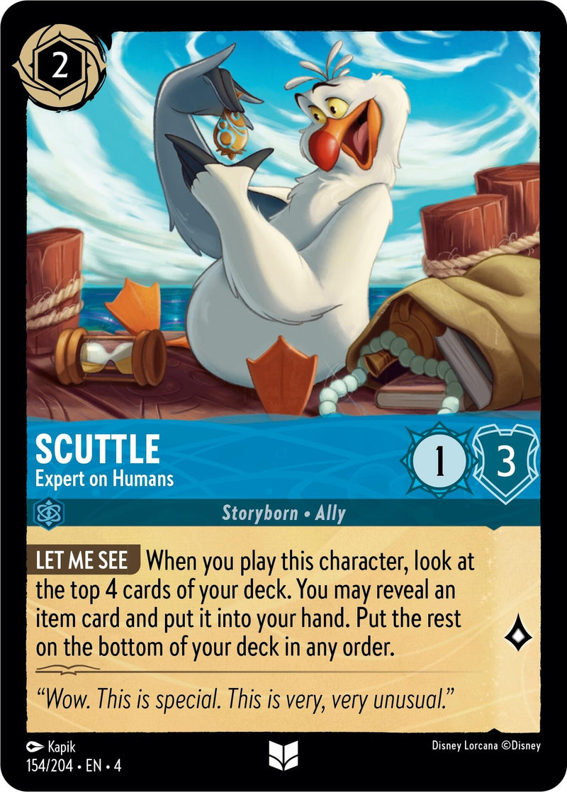 Scuttle - Expert on Humans (154/204) (Ursula's Return)
