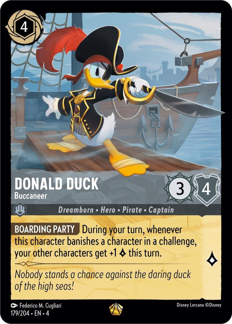 Donald Duck - Buccaneer (179/204) (Ursula's Return)