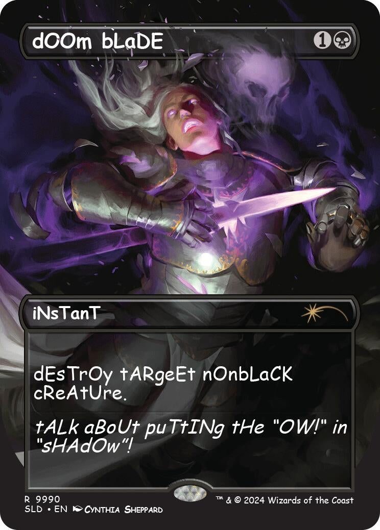 dOOm bLaDE (9990) (Secret Lair Drop Series)