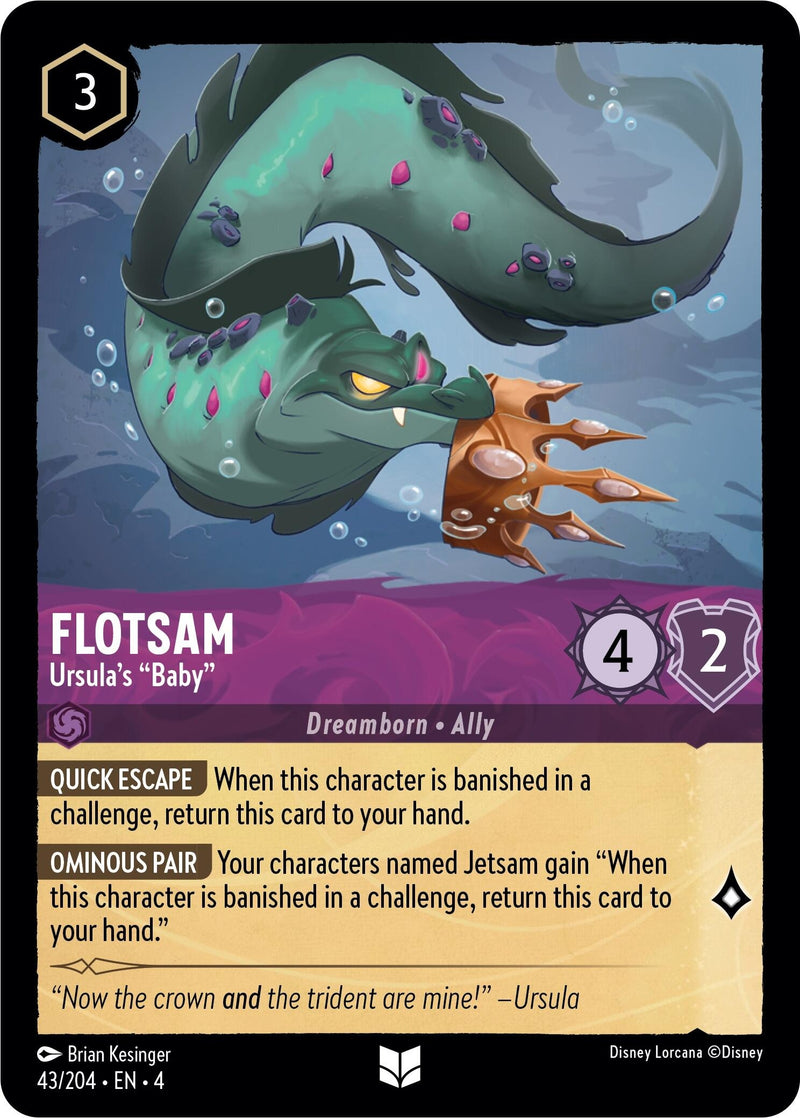 Flotsam - Ursula's "Baby" (43/204) (Ursula's Return)