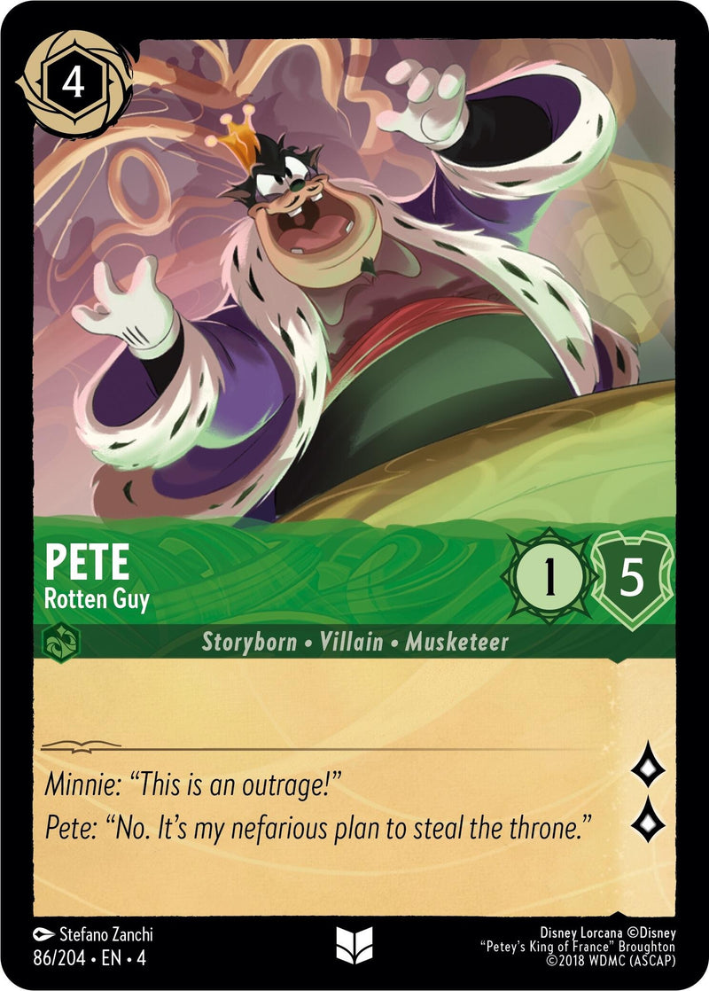 Pete - Rotten Guy (86/204) (Ursula's Return)
