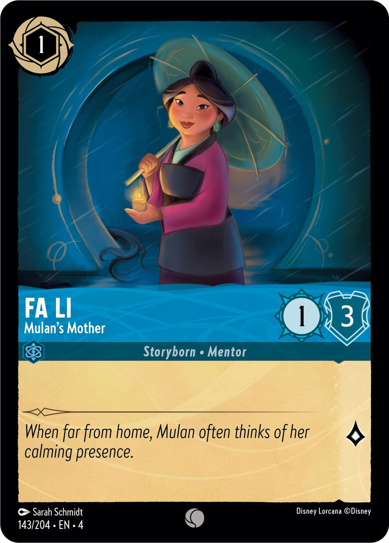 Fa Li - Mulan's Mother (143/204) (Ursula's Return)