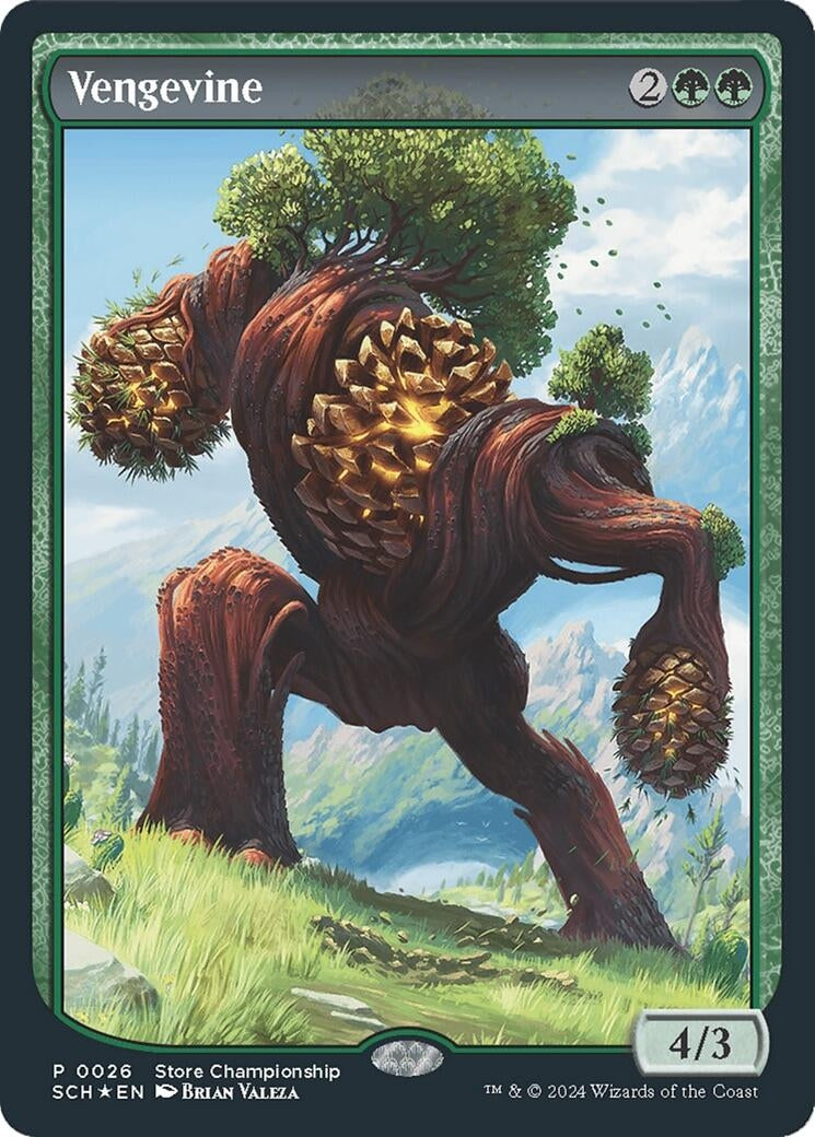 Vengevine (26) (Game Day & Store Championship Promos)
