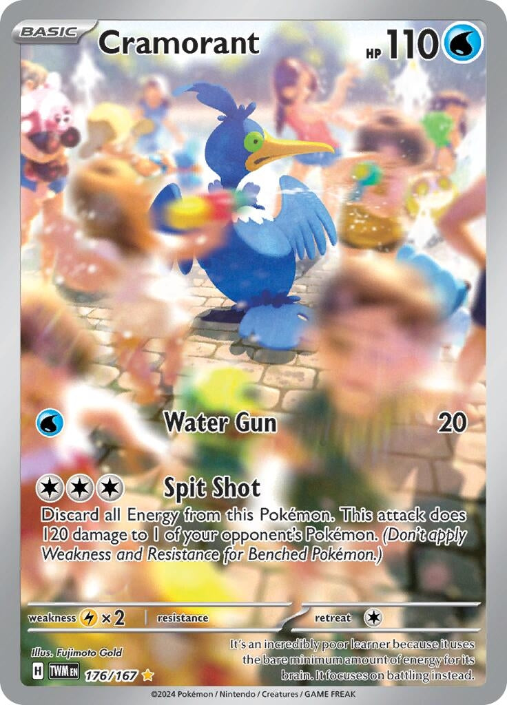 Image for Cramorant (176/167) (SV06: Twilight Masquerade) - Pokemon