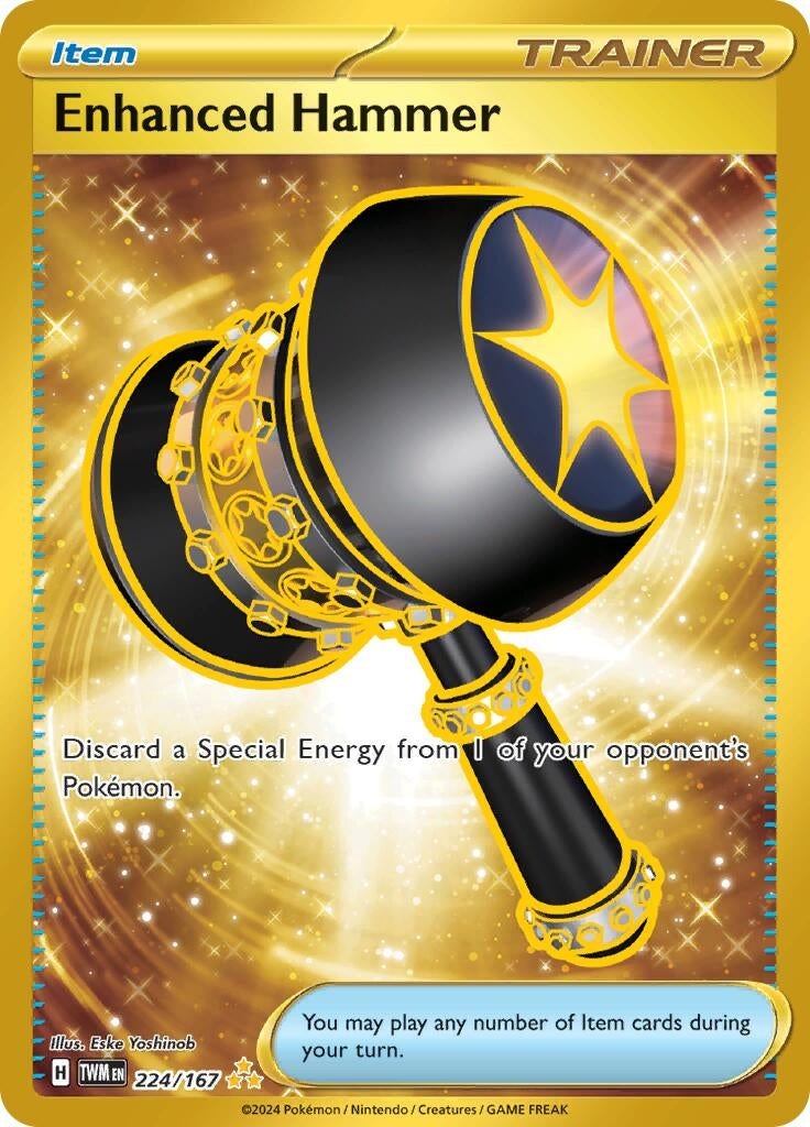 Image for Enhanced Hammer (224/167) (SV06: Twilight Masquerade) - Pokemon