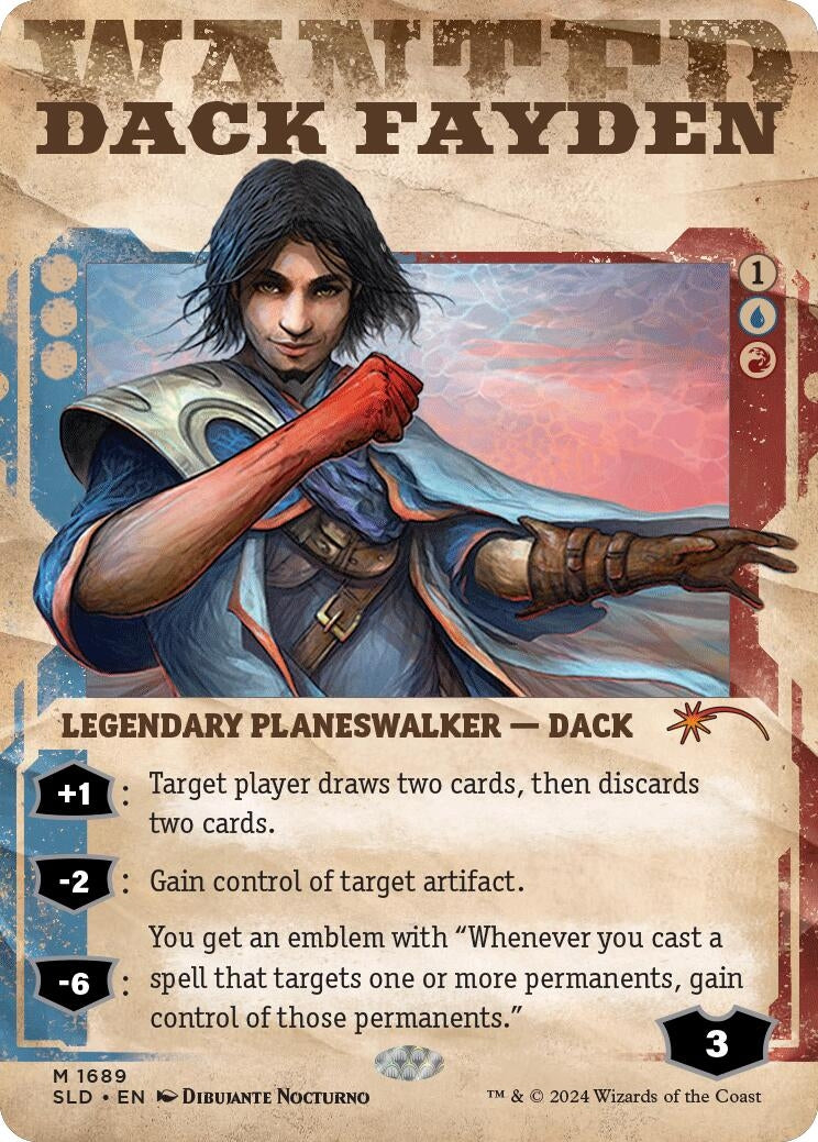 Dack Fayden (1689) (1689) (Secret Lair Drop Series)