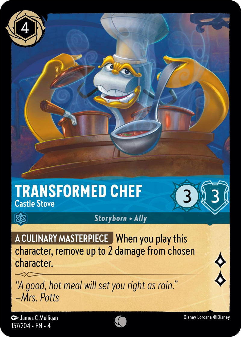 Transformed Chef - Castle Stove (157/204) (Ursula's Return)