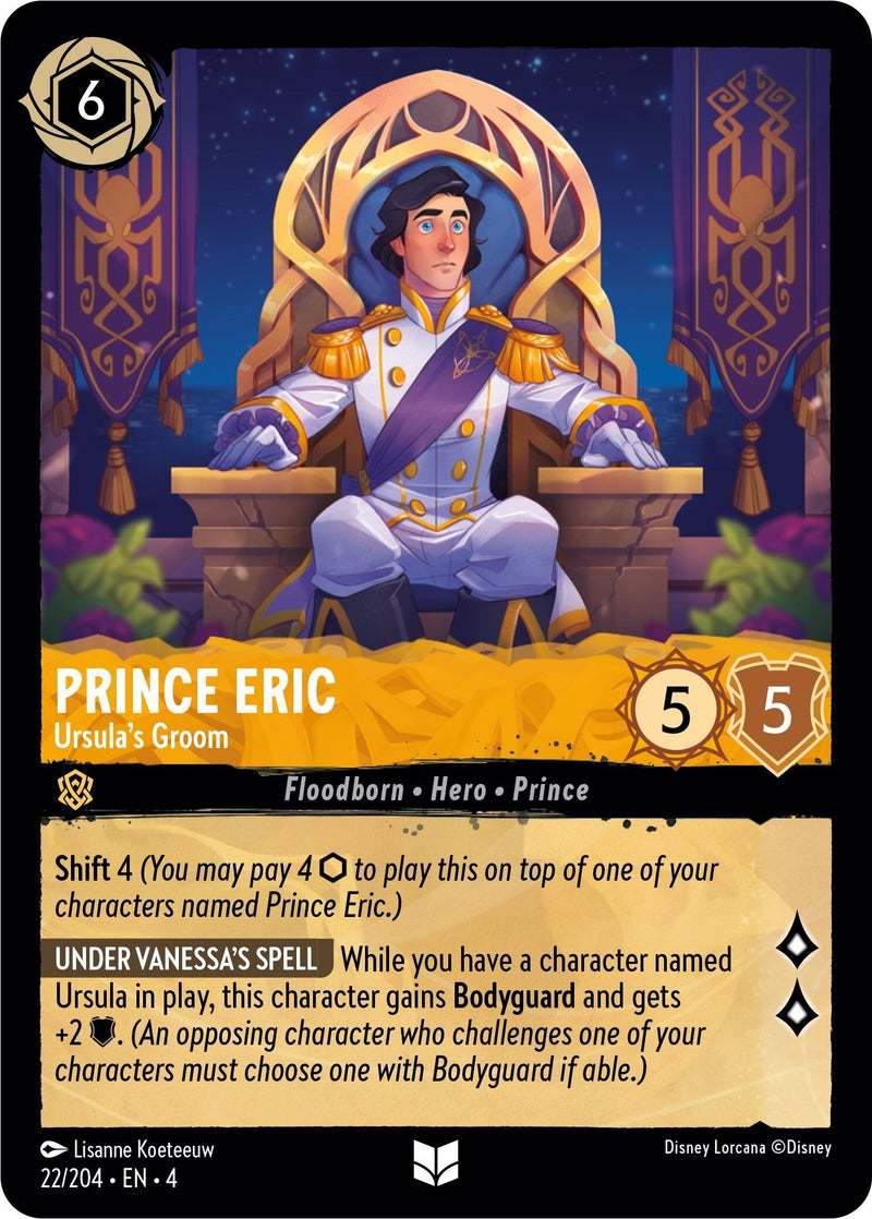 Prince Eric - Ursula's Groom (22/204) (Ursula's Return)