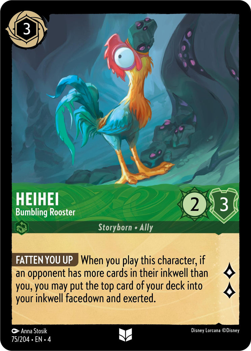 Heihei - Bumbling Rooster (75/204) (Ursula's Return)