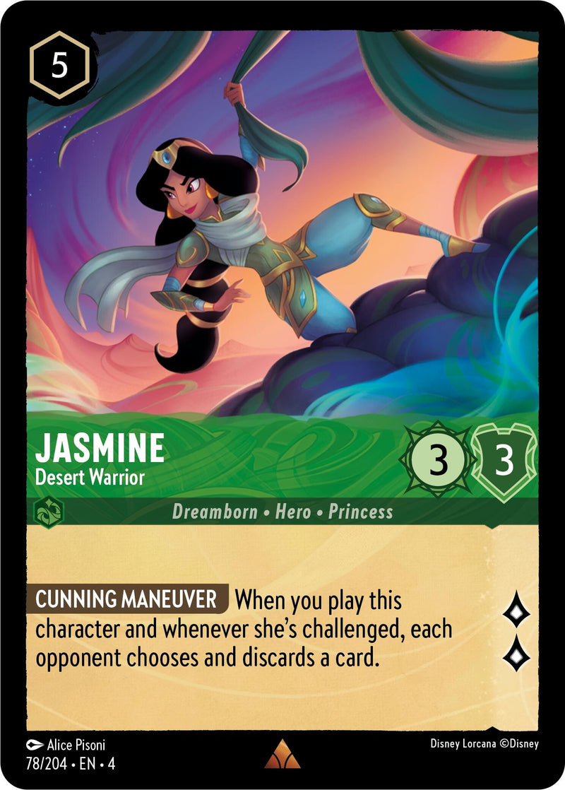 Jasmine - Desert Warrior (78/204) (Ursula's Return)