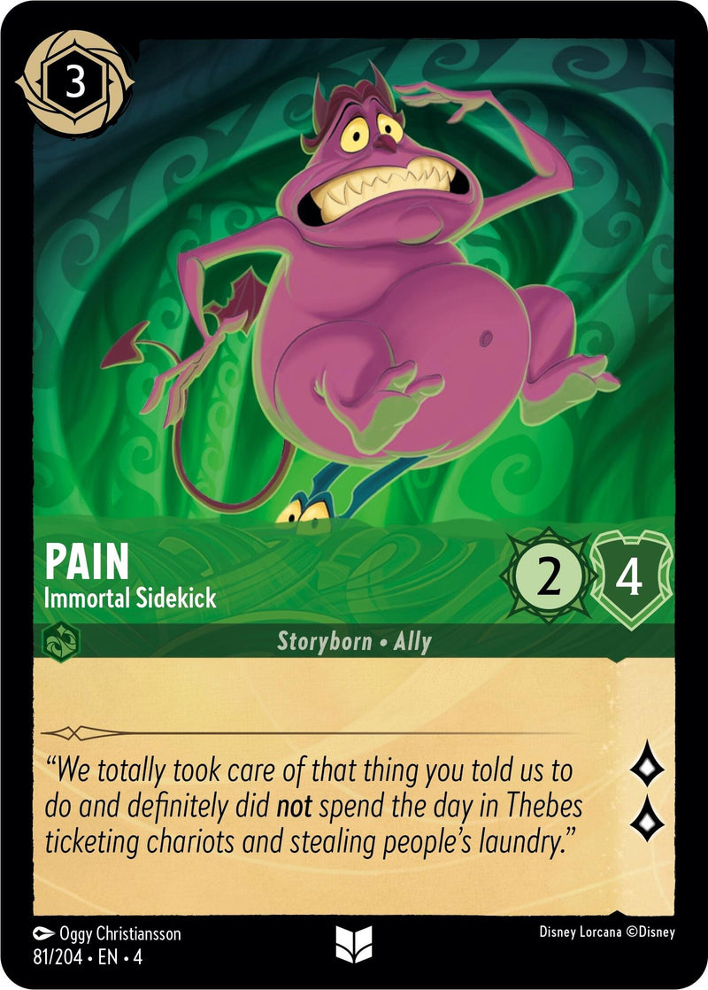 Pain - Immortal Sidekick (81/204) (Ursula's Return)