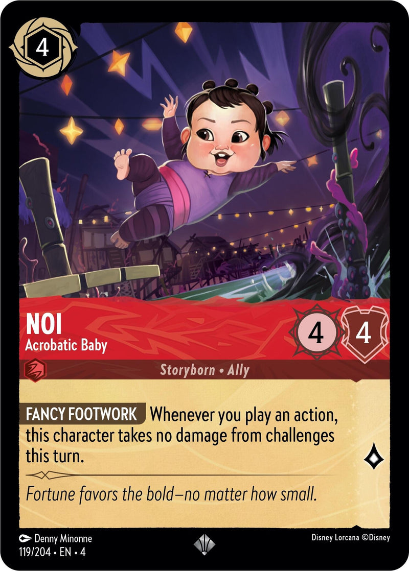 Noi - Acrobatic Baby (119/204) (Ursula's Return)