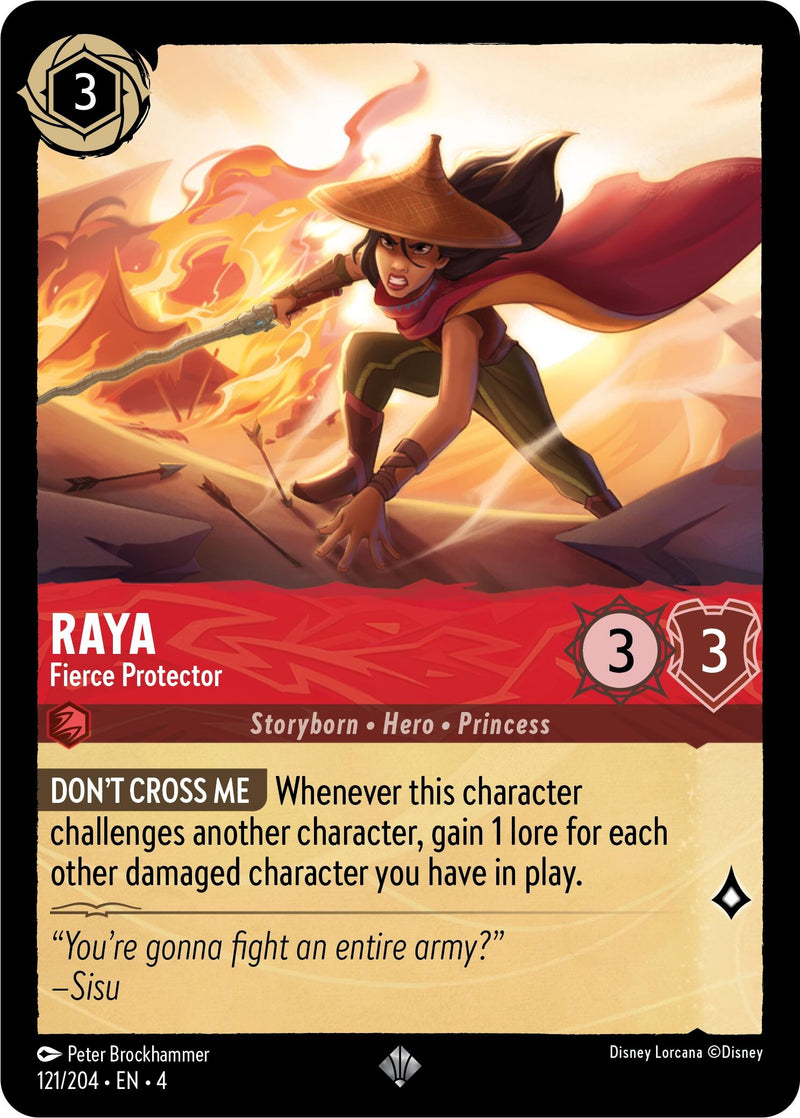 Raya - Fierce Protector (121/204) (Ursula's Return)