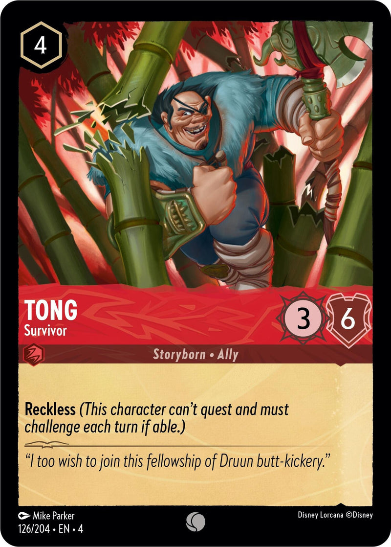Tong - Survivor (126/204) (Ursula's Return)