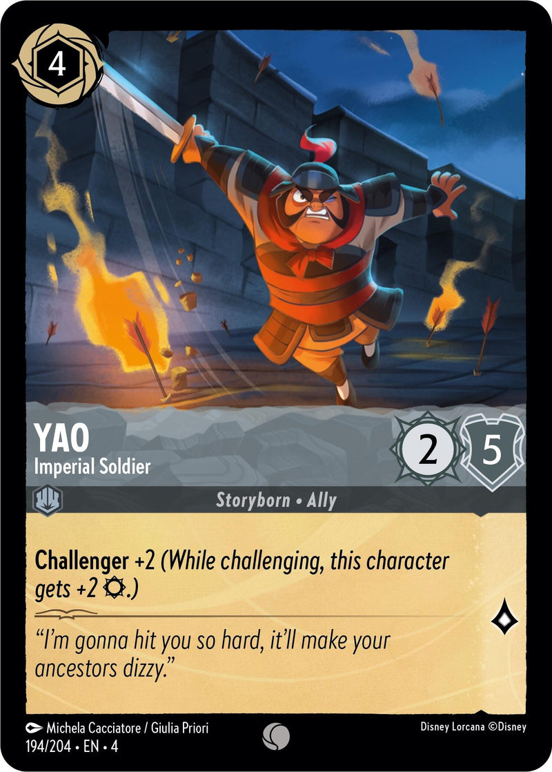 Yao - Imperial Soldier (194/204) (Ursula's Return)