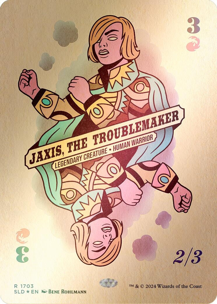 Jaxis, the Troublemaker (Rainbow Foil) (1703) (Secret Lair Drop Series)
