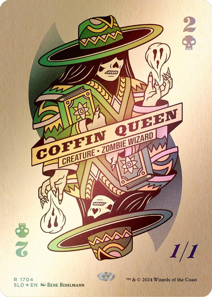 Coffin Queen (Rainbow Foil) (1704) (Secret Lair Drop Series)