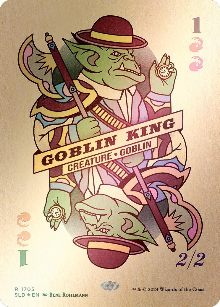 Goblin King (1705) (Rainbow Foil) (1705) (Secret Lair Drop Series)