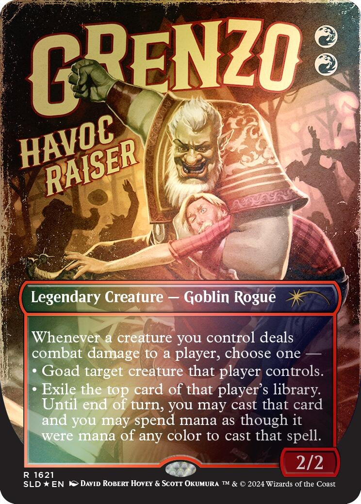 Grenzo, Havoc Raiser (Rainbow Foil) (1621) (Secret Lair Drop Series)