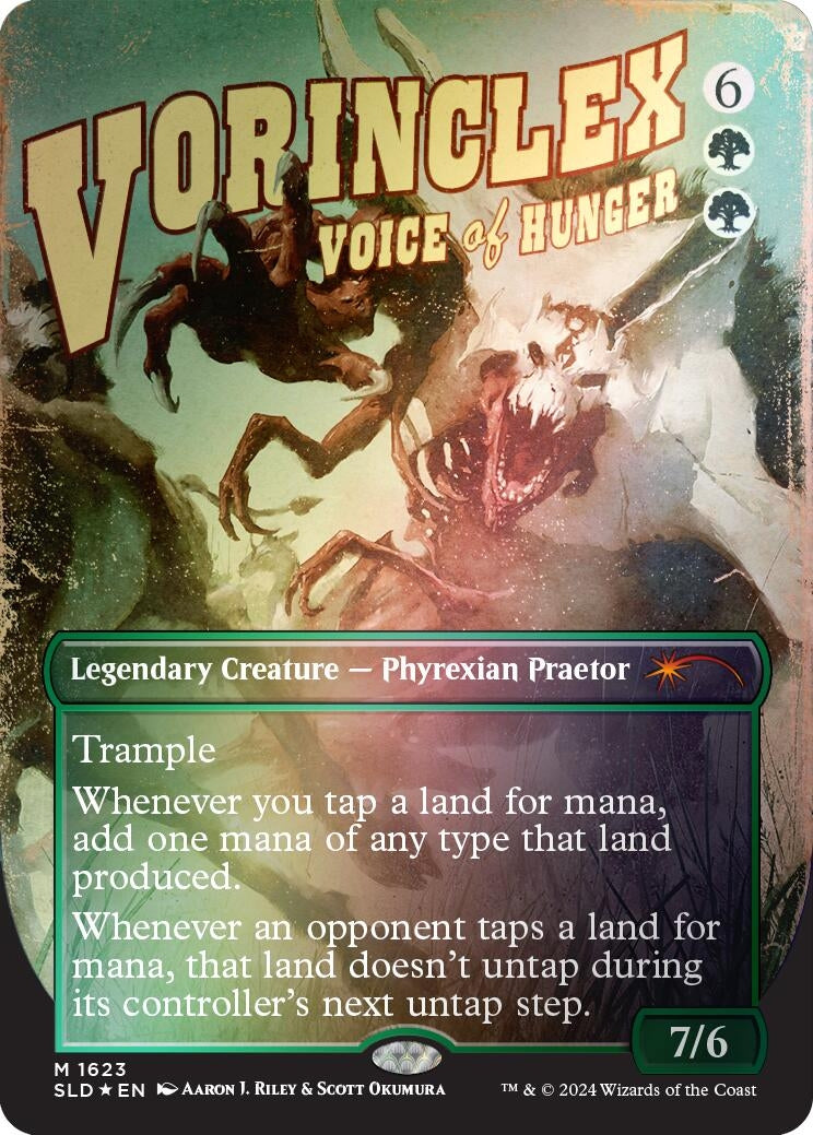 Vorinclex, Voice of Hunger (Rainbow Foil) (1623) (Secret Lair Drop Series)
