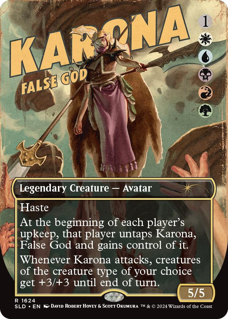 Karona, False God (1624) (Secret Lair Drop Series)