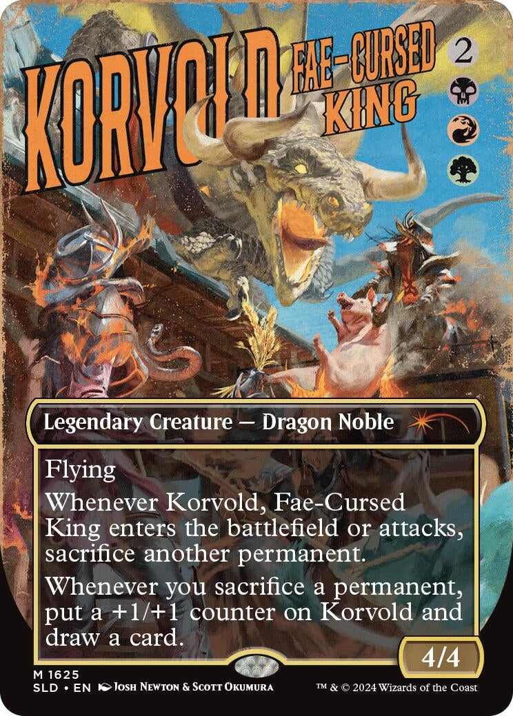 Korvold, Fae-Cursed King (1625) (Secret Lair Drop Series)