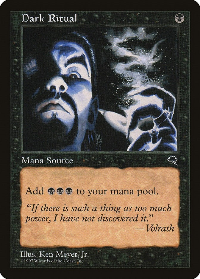 Dark Ritual (118) (Tempest)