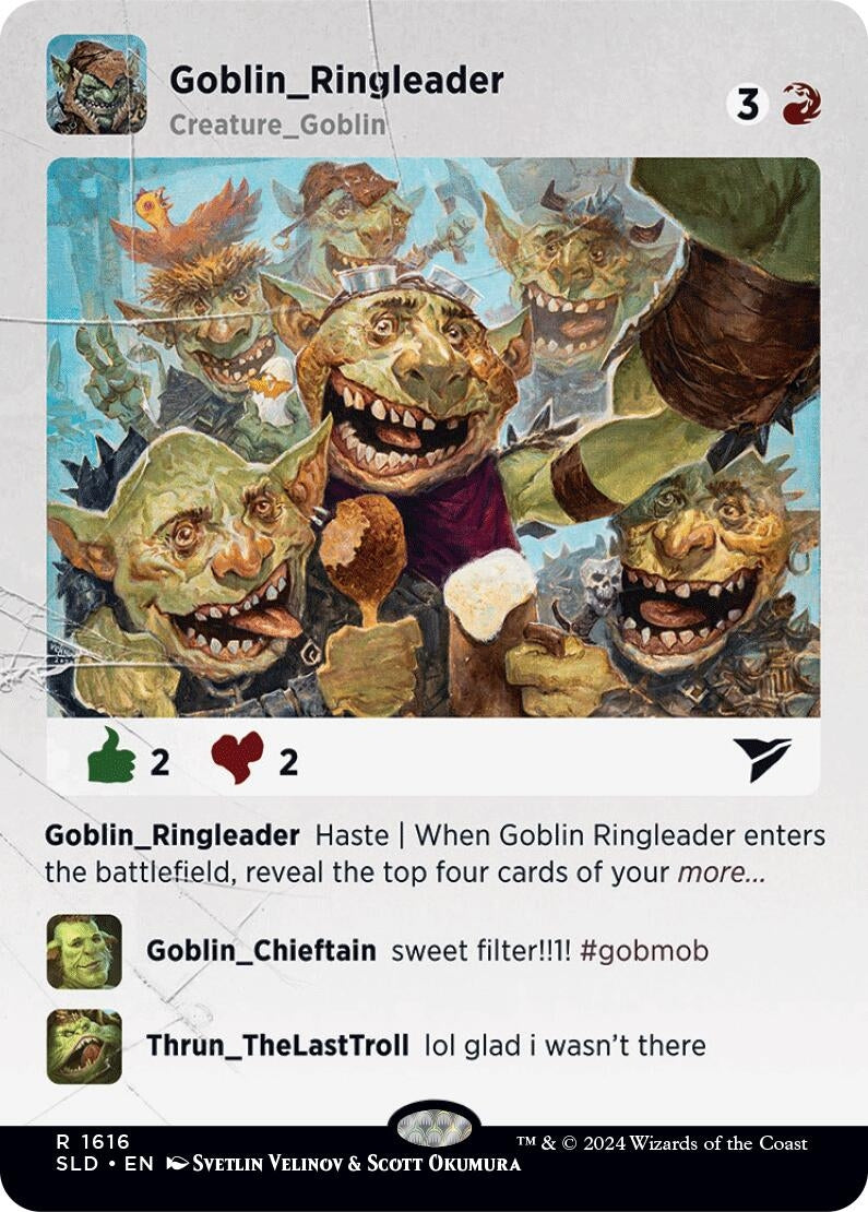 Goblin Ringleader (1616) (Secret Lair Drop Series)