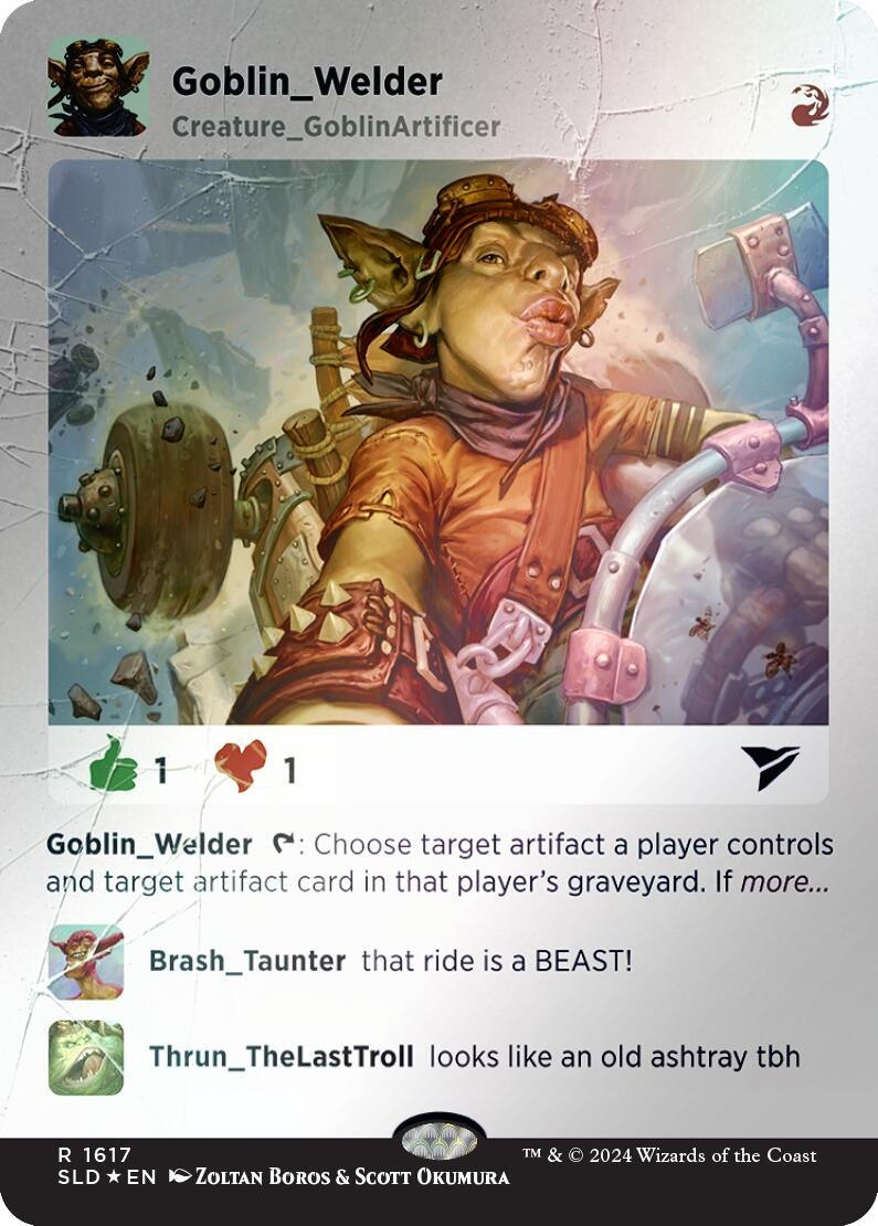 Goblin Welder (Rainbow Foil) (1617) (Secret Lair Drop Series)