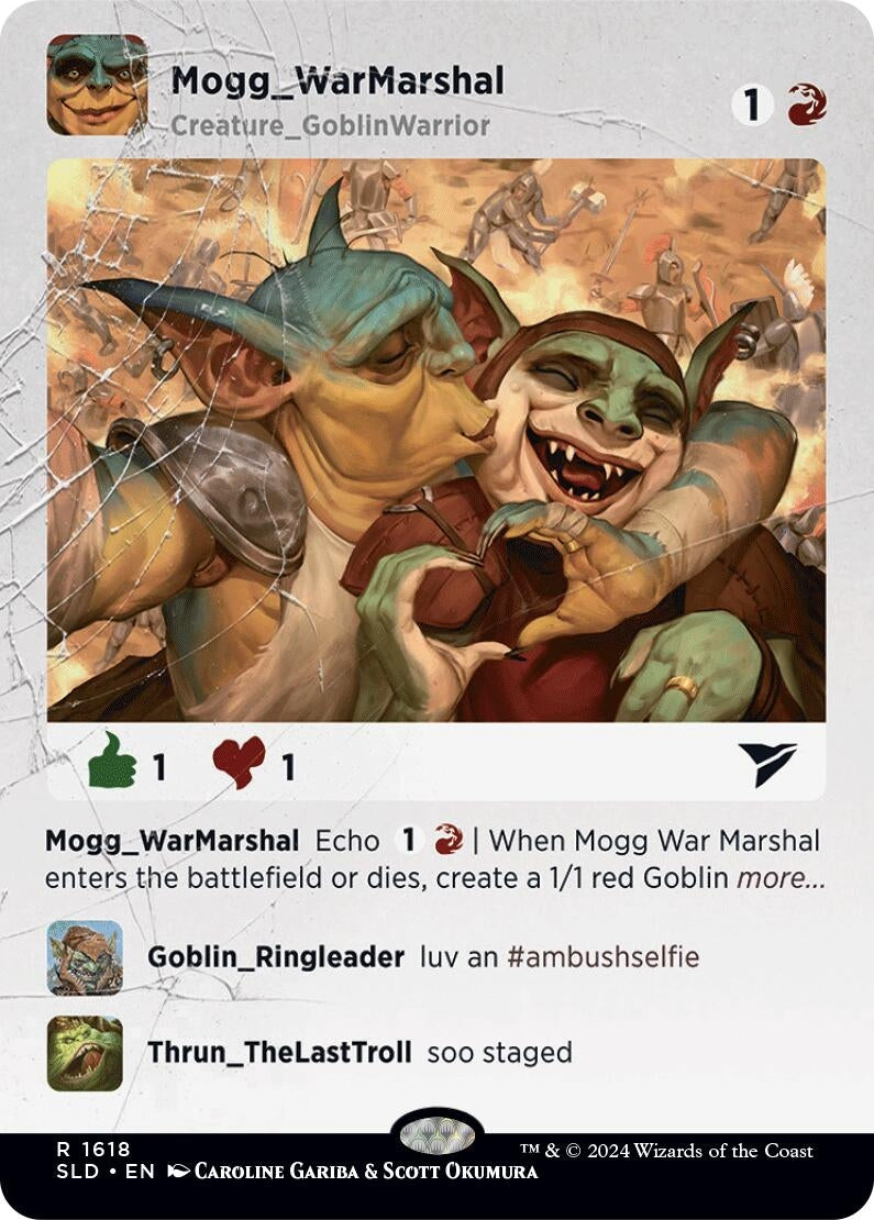 Mogg War Marshal (1618) (Secret Lair Drop Series)