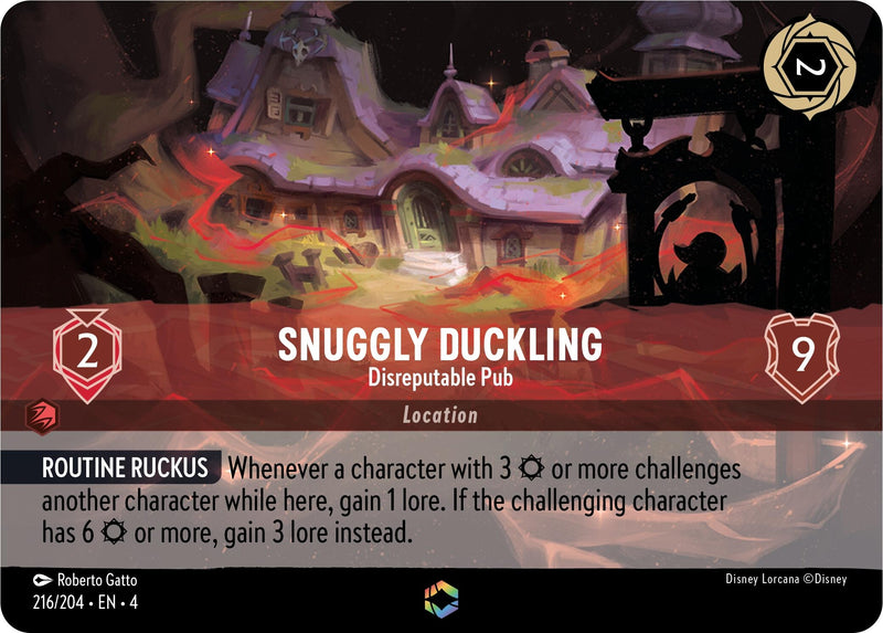 Snuggly Duckling - Disreputable Pub (Enchanted) (216/204) (Ursula's Return)