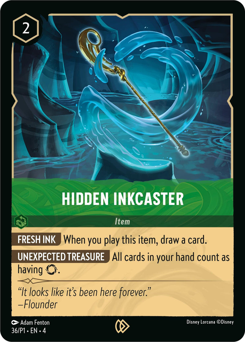 Hidden Inkcaster (36) (Disney Lorcana Promo Cards)