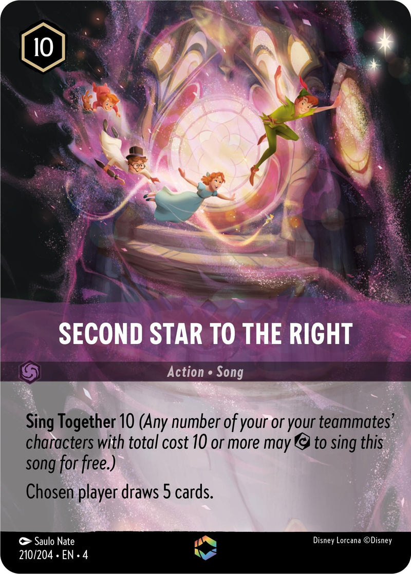 Second Star to the Right (Enchanted) (210/204) (Ursula's Return)