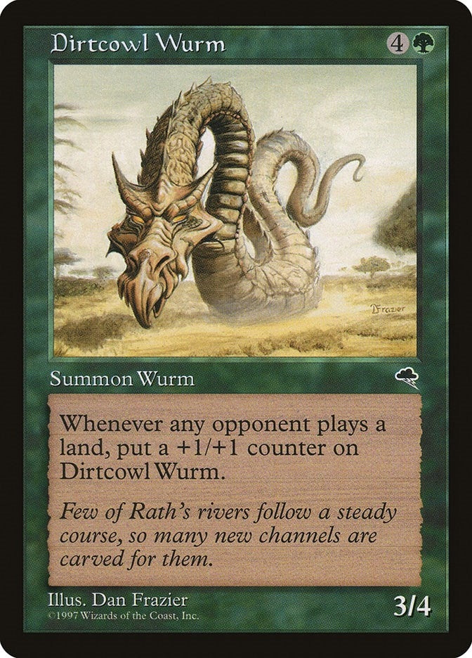 Dirtcowl Wurm (221) (Tempest)