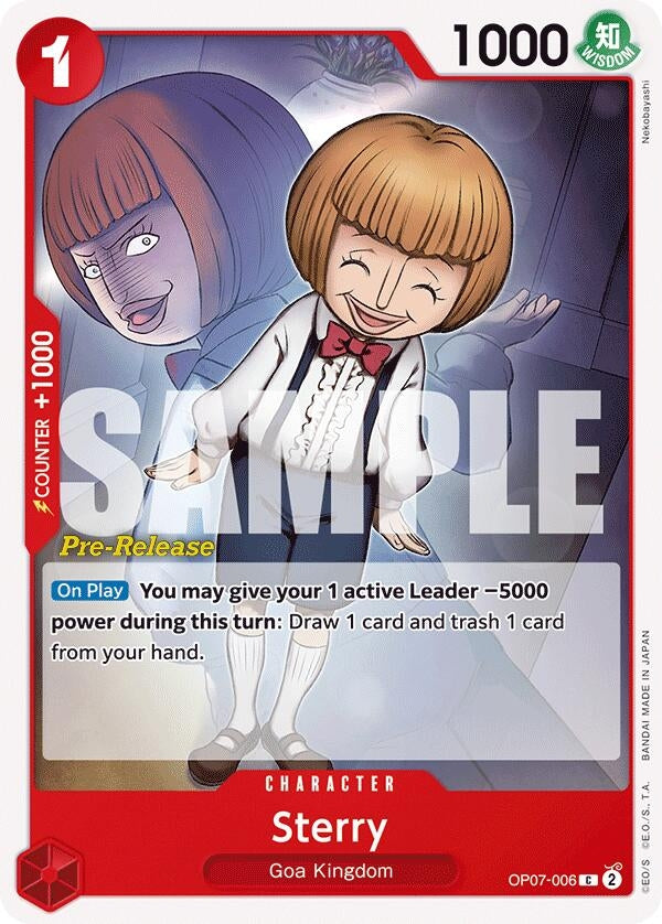 Image for Sterry (OP07-006) (500 Years in the Future Pre-Release Cards) (OP07 PRE) - One Piece Card Game