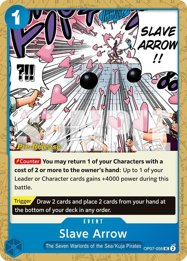 Image for Slave Arrow (OP07-056) (500 Years in the Future Pre-Release Cards) - One Piece Card Game