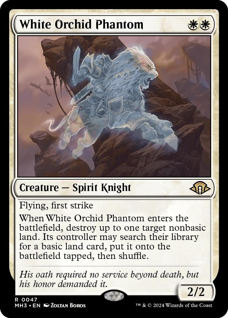 White Orchid Phantom (47) (Modern Horizons 3)
